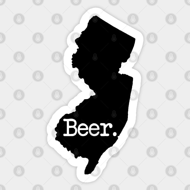 New Jersey Beer NJ Sticker by mindofstate